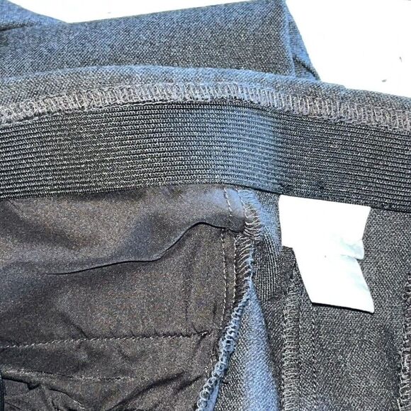 Chicos Pants Women’s Size 2.5R 14 Gray Pull On Wide‎ Leg Relaxed High Rise - Picture 11 of 14